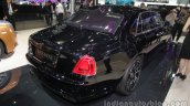 Rolls-Royce Ghost Black Badge rear three quarters at Auto China 2016