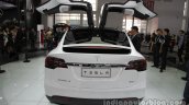 Tesla Model X at rear Auto China 2016