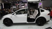 Tesla Model X side profile at Auto China 2016
