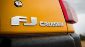 Toyota FJ Cruiser tailgate badge