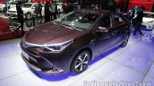 Toyota Levin HEV front three quarters at Auto China 2016