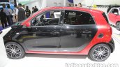 smart BRABUS forfour side profile at Auto China 2016