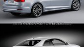 2016 Audi A5 Coupe vs. 2012 Audi A5 Coupe rear three quarters right side