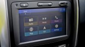 2017 Dacia Duster infotainment system
