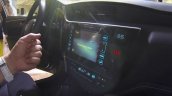 2017 Toyota Corolla Altis (facelift) infotainment system