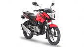 Bajaj Pulsar 135 LS in Cocktail Wine Red front three quarters right side