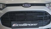 India-spec Ford EcoSport Black Edition lower grille images