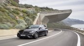 Mercedes-AMG E 43 4MATIC Estate front three quarters in motion