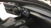 Tesla Model 3 interior spy shot