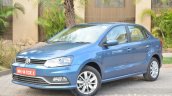 VW Ameo 1.2 Petrol front three quarters Review