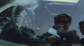 VW Tiguan XL interior spy shot