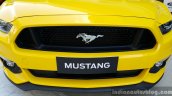 2016 Ford Mustang GT in India grille First Drive Review