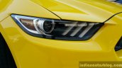 2016 Ford Mustang GT in India headlamp First Drive Review