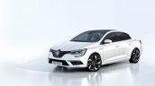 2016 Renault Megane Sedan front three quarters studio image