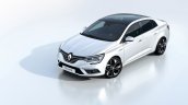 2016 Renault Megane Sedan front three quarters top view studio image