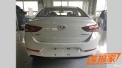 2017 Hyundai Verna rear production leaked