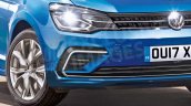 2017 VW Polo front fascia rendering