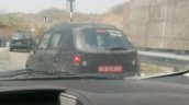 Maruti Ignis test mule rear spied up close