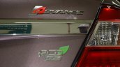 Perodua Bezza tailgate badge
