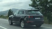 Second-gen 2017 Audi Q5 rear three quarters spy shot