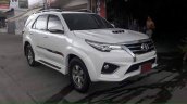 Styling kit front converts existing Toyota Fortuner to 2016 Toyota Fortuner