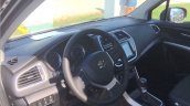 Suzuki S-Cross facelift interior photographed