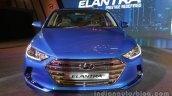 2016 Hyundai Elantra blue front launched in India