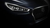 2017 Hyundai i30 headlamp teaser