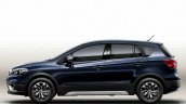 2017 Suzuki S-Cross (facelift) side profile studio image