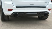 SRT Grand Cherokee exhaust pipe launched in India