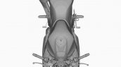 Suzuki GSX R250 top view patent image