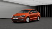 VW Vento AllStar edition in new color front three quarter unveiled in Russia