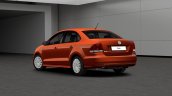 VW Vento AllStar edition in new color rear unveiled in Russia