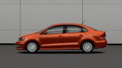 VW Vento AllStar edition in new color side unveiled in Russia