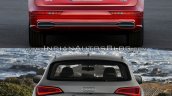 2017 Audi Q5 vs. 2013 Audi Q5 rear