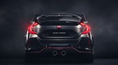 2017 Honda Civic Type R prototype rear press shots