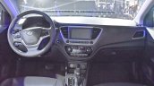 2017 Hyundai Verna dashboard makes world premiere