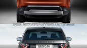 2017 Land Rover Discovery vs. Land Rover Discovery Sport rear