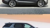 2017 Land Rover Discovery vs. Land Rover Discovery Sport side profile