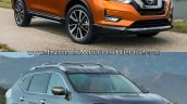 2017 Nissan Rogue (facelift) vs. 2014 Nissan Rogue - Image Gallery front three quarters right side