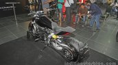 Ducati XDiavel S rear three quarters elevated view