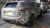 Range Rover Sport Coupe rear three quarters right side spy shot