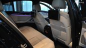 2017 BMW 5 Series (BMW G30) rear-seat interior