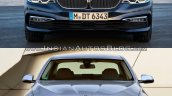 2017 BMW 5 Series vs 2014 BMW 5 Series front