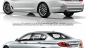 2017 BMW 5 Series vs 2014 BMW 5 Series rear quarter