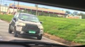 2017 Ford EcoSport (facelift) front three quarters spy shot