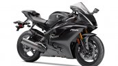2017 Yamaha YZF-R6 Matte Black front three quarters right side