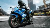 Suzuki GSX-250R in MotoGP livery front three quarters