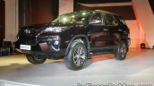 2016 Toyota Fortuner front three quarter launch live