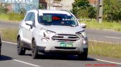 2017 Ford EcoSport (facelift) Brazil spy shot